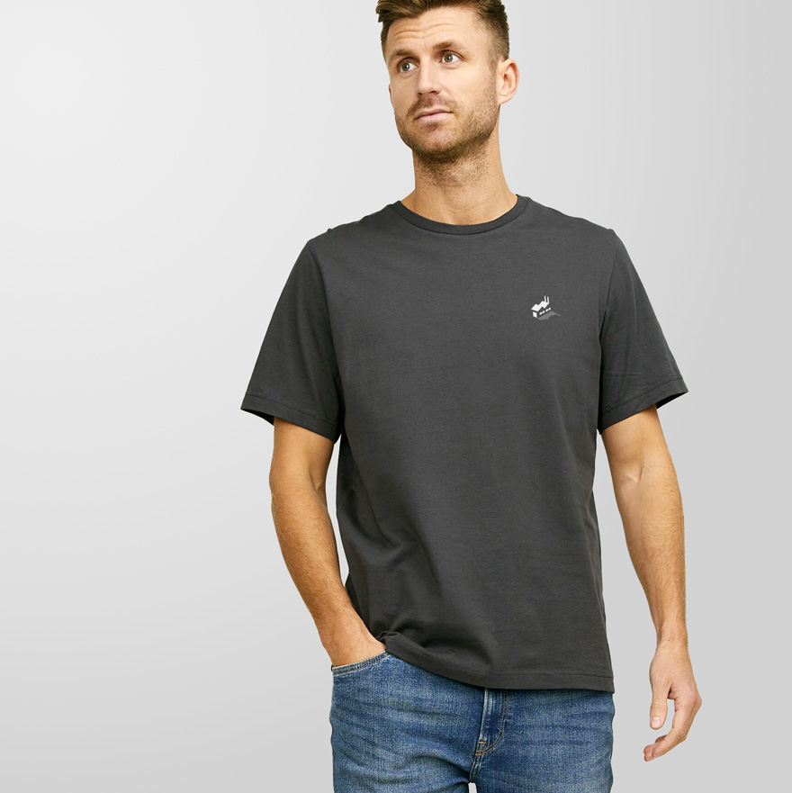 Jack & Jones Produkt Canvas Tee bedrucken lassen