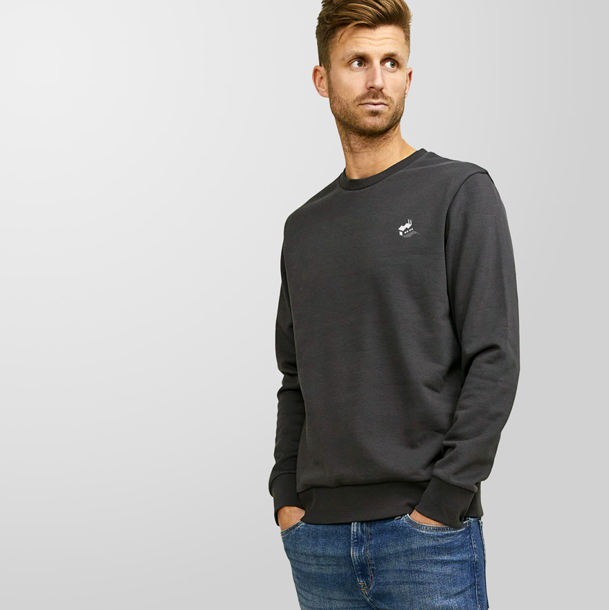 Jack & Jones Produkt Crew Neck Sweat bedrucken lassen